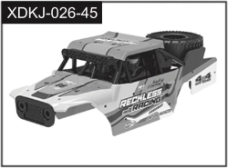 J-026-45 green - Green Car Body (Reckless)